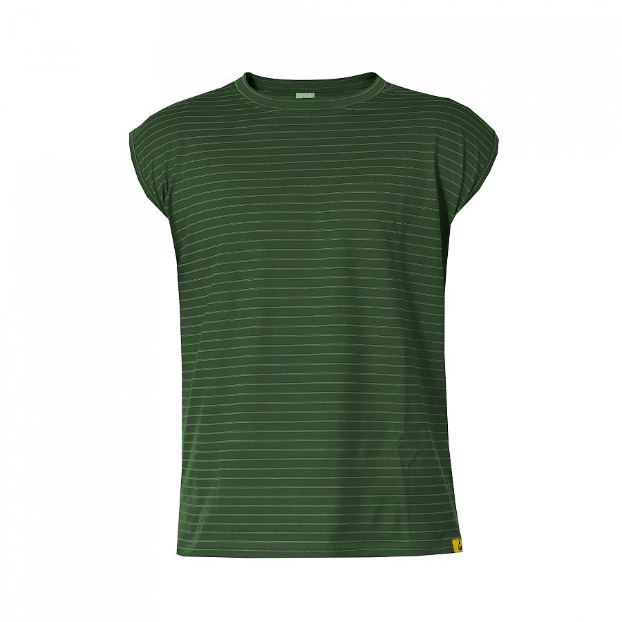 Tričko PXT Antistatic wear zelené bez rukávů "U" 160 g/m2